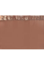 Joban Fashion Coco Brown Banarasi Soft Pure Handloom Banarasi Silk Saree
