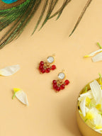 Ruby Raang Women Dainty Drops Earrings - Distacart