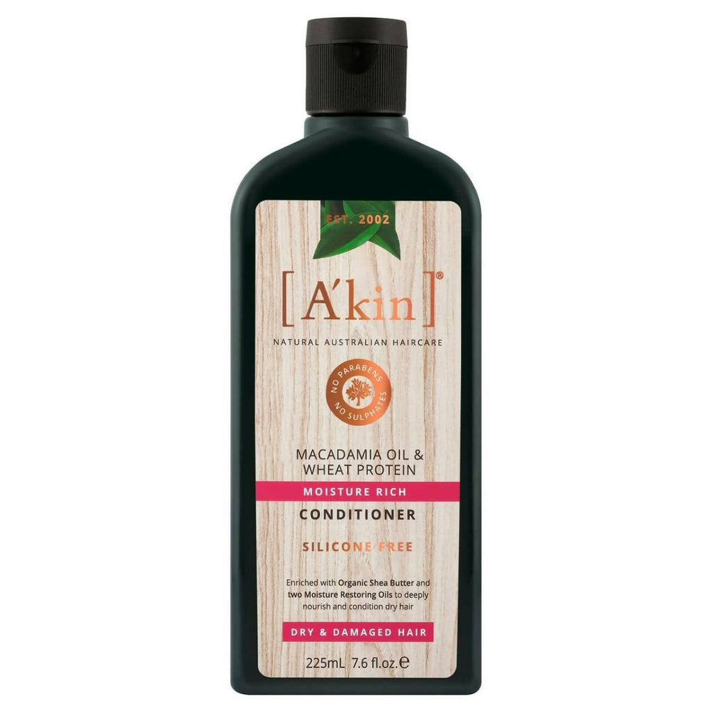 Akin Macadamia & Wheat Protein Moisture Rich Conditioner