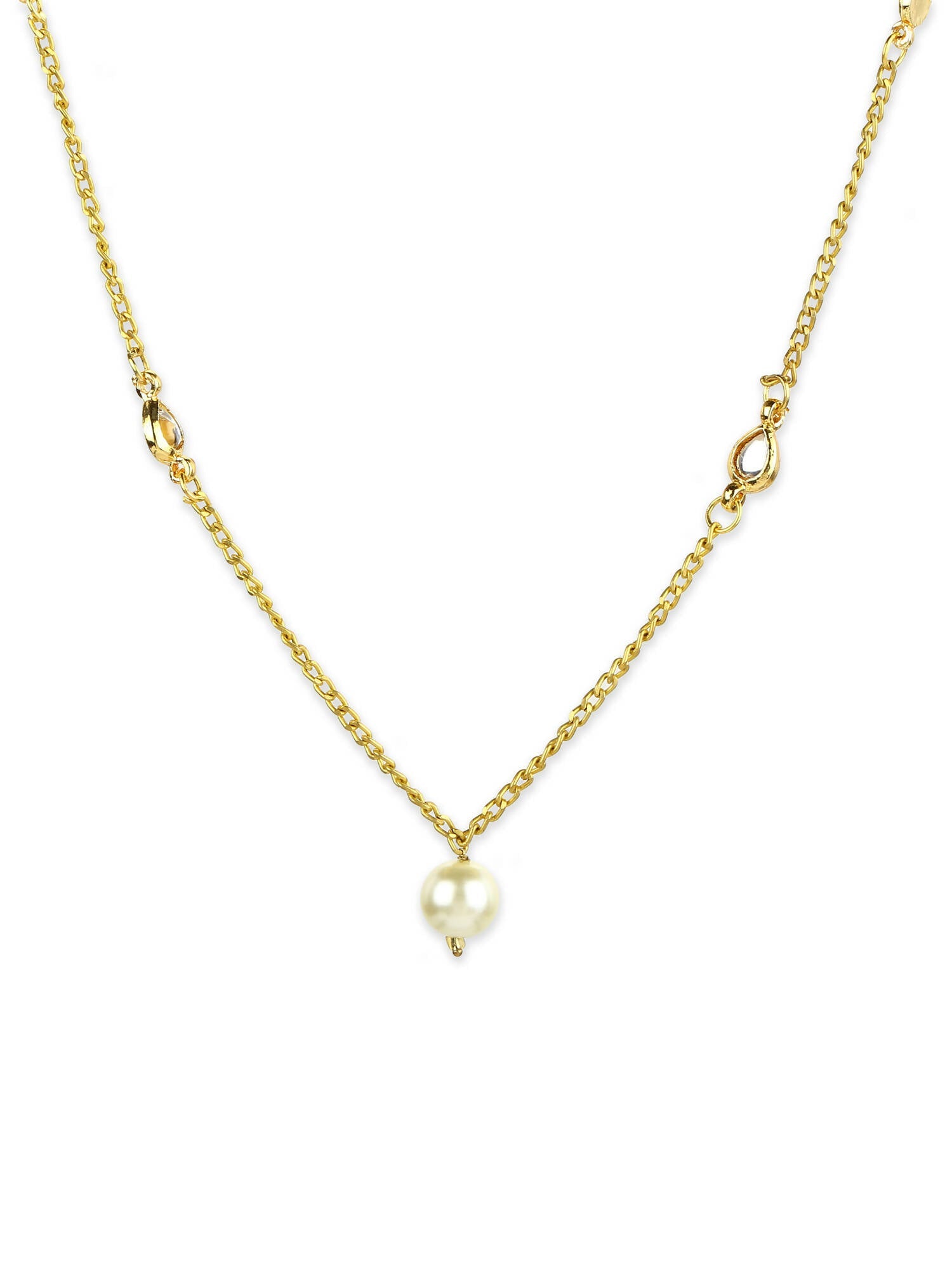 Women's Gold-Plated Chain - Ruby Raang - Distacart
