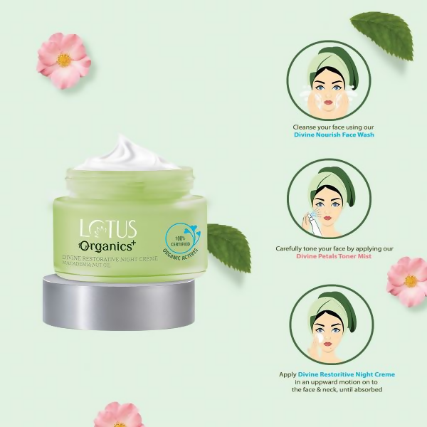 Lotus Organics Divine Restorative Night Creame