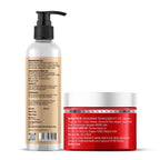 Botanic Hearth Oat & Niacinamide Bodywash & Hibiscus Scrub Combo