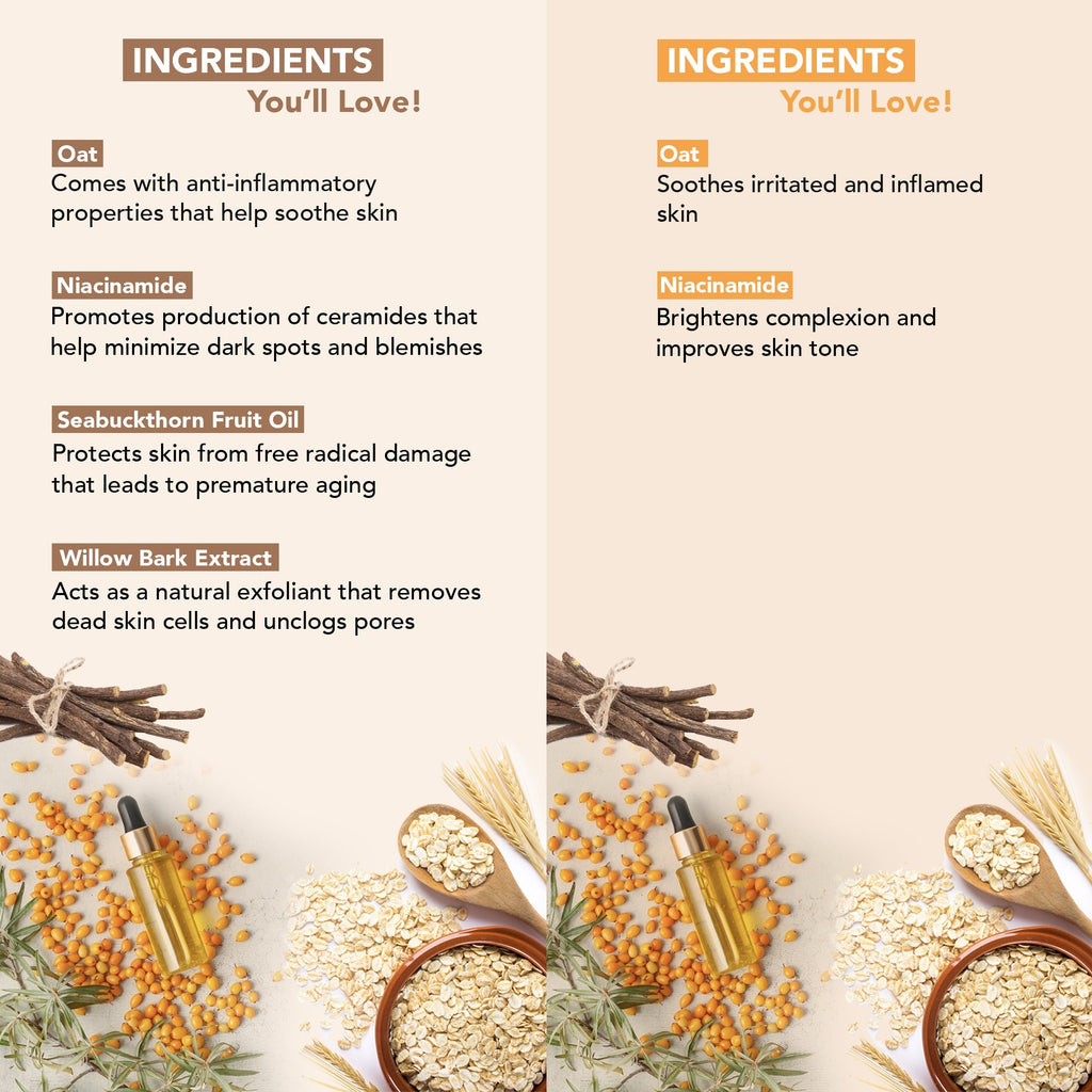 Botanic Hearth Oat & Niacinamide Bodywash - Facewash