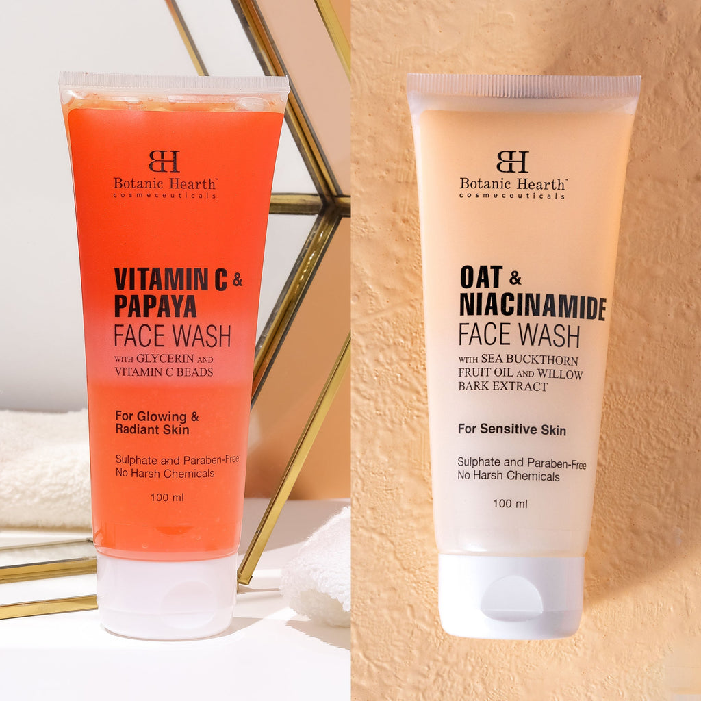 Botanic Hearth Papaya & Vitamin C with Oat & Niacinamide Face Wash
