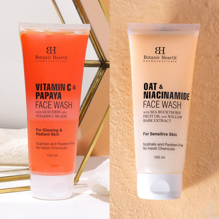 Botanic Hearth Papaya & Vitamin C with Oat & Niacinamide Face Wash