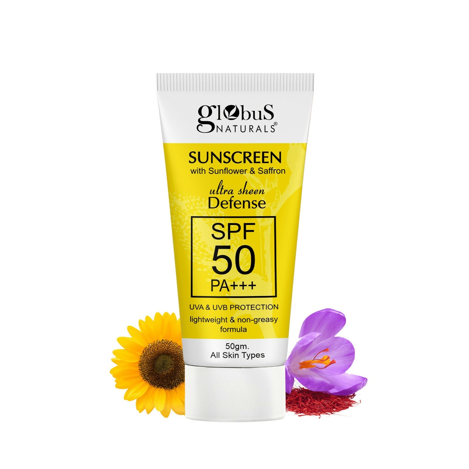 Globus Naturals Sunscreen with Ultra Sheen Defense - Distacart