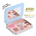 Nykaa Cosmetics X Bridgerton Face & Eye Multi-Texture Eyeshadow Blush & Contour Palette