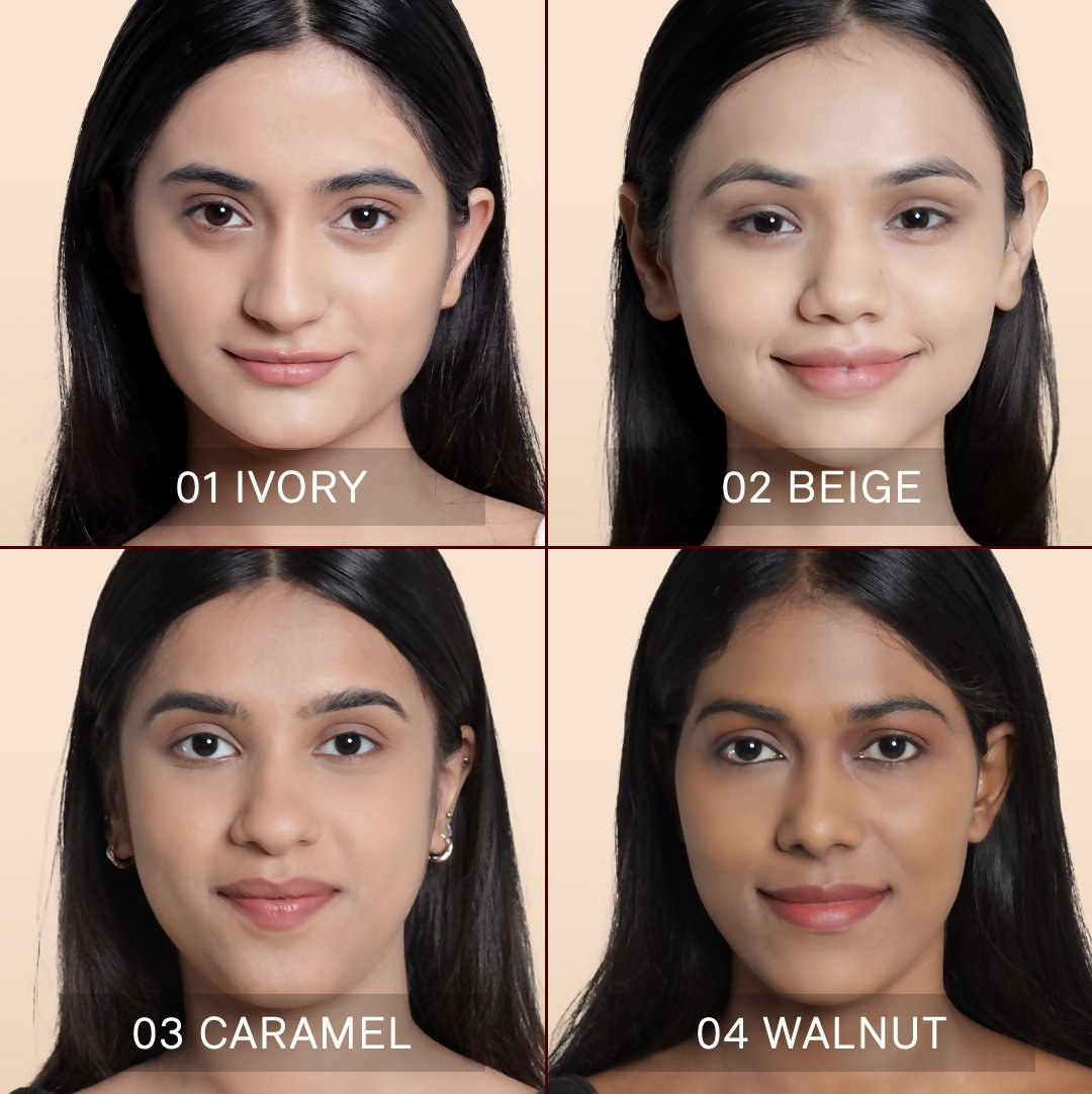 Flicka Cosmetics Tomato Liquid Foundation With Spf Long Lasting Lightweight All Skin Types - Beige - Distacart
