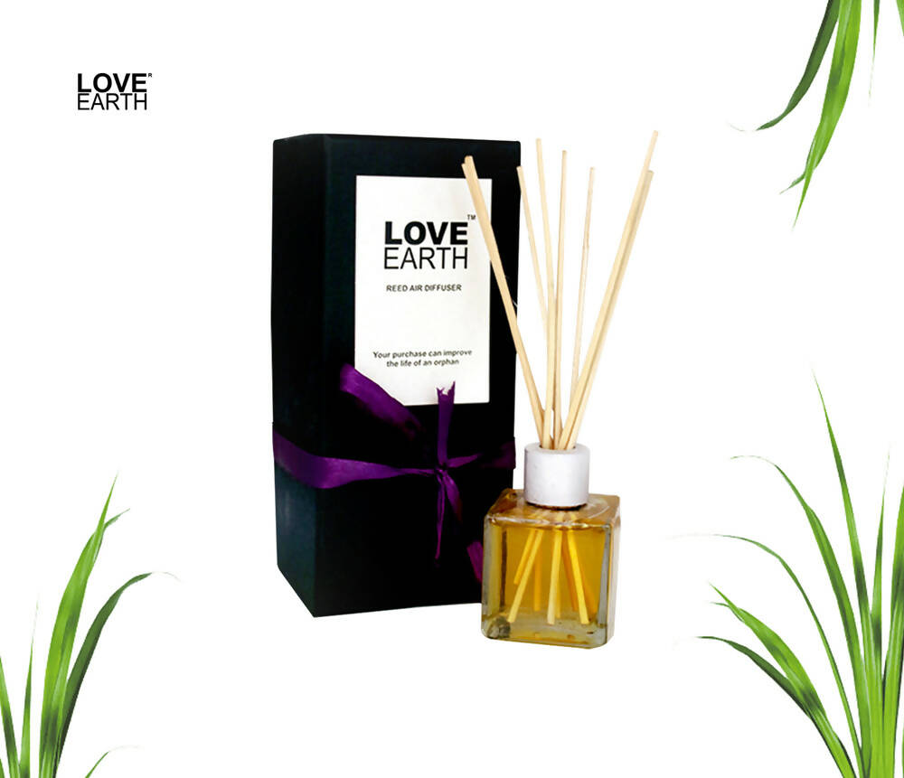 Love Earth Reed Diffuser- Lemongrass