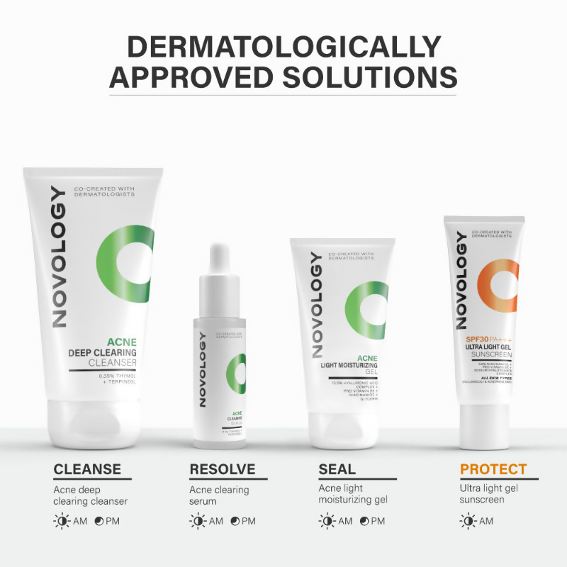 Novology SPF 30 PA+++ Ultra Light Gel Sunscreen
