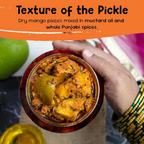 FarmDidi Punjabi Mango Pickle - Tangy & Salty