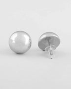 VOJ Silver Plated Western Hasli with Studs Earrings Set