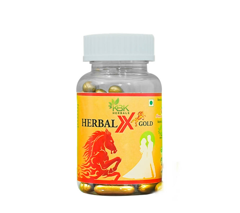KBK Herbals X Gold capsules - Distacart