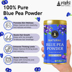 Rishi Natural Blue Pea Powder - For Hair Growth