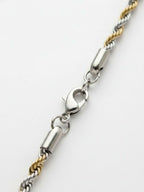 NVR Men's Handcrafted Rhodium Plated Chain - Distacart