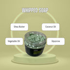 Atisa Charcoal Mojito Whipped Soap