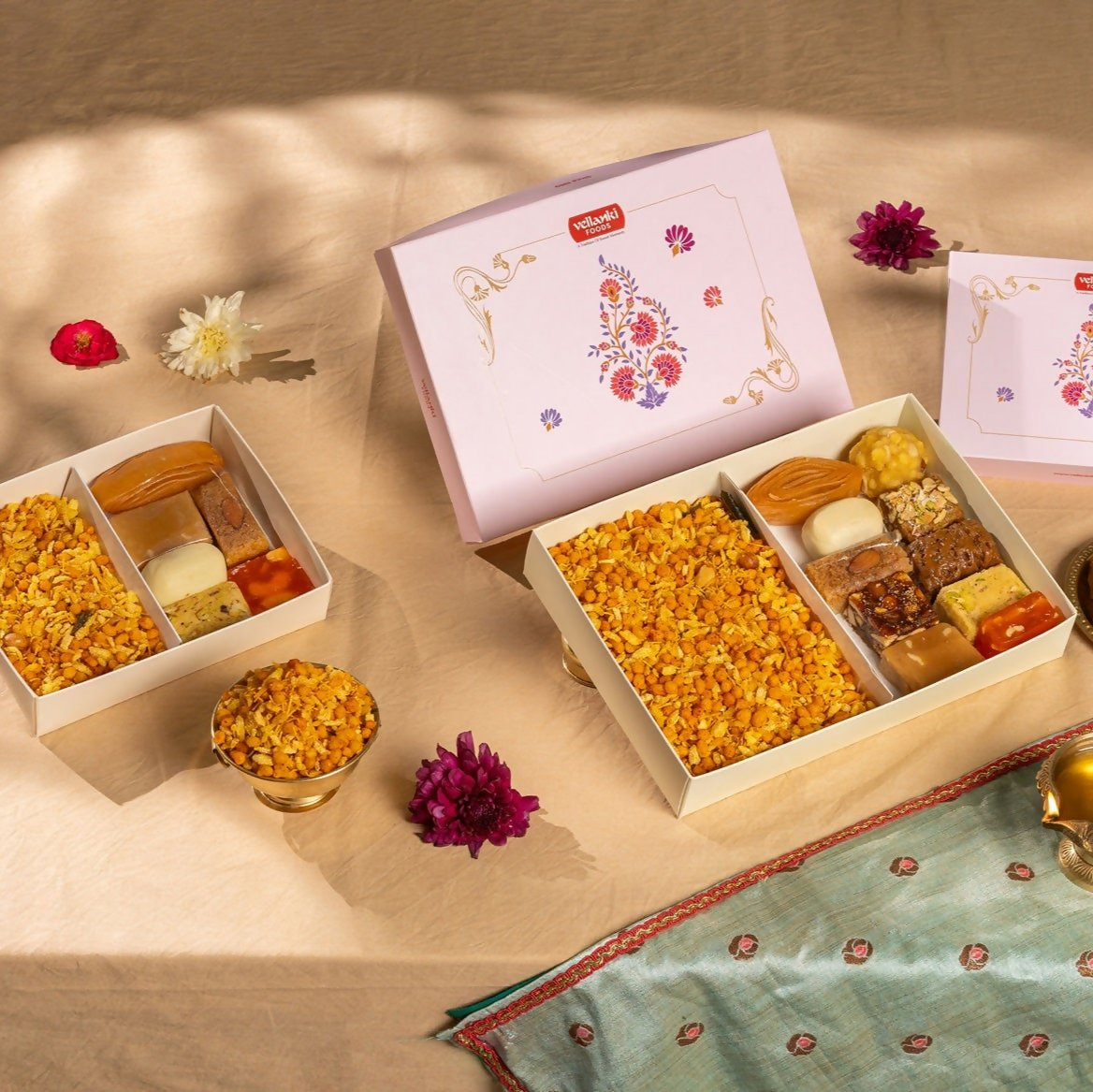 Vellanki Foods Assorted Sweets with Mixture - Distacart