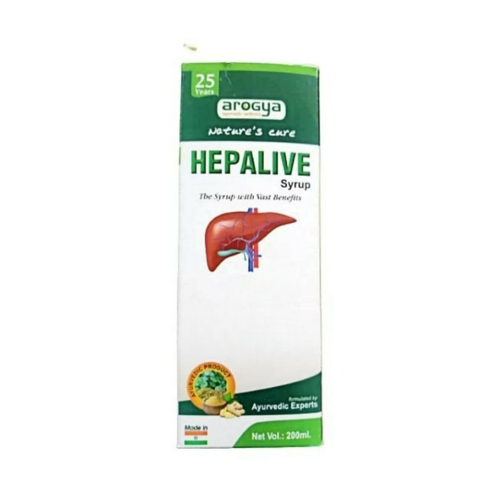 Arogya Hepalive Syrup - Distacart