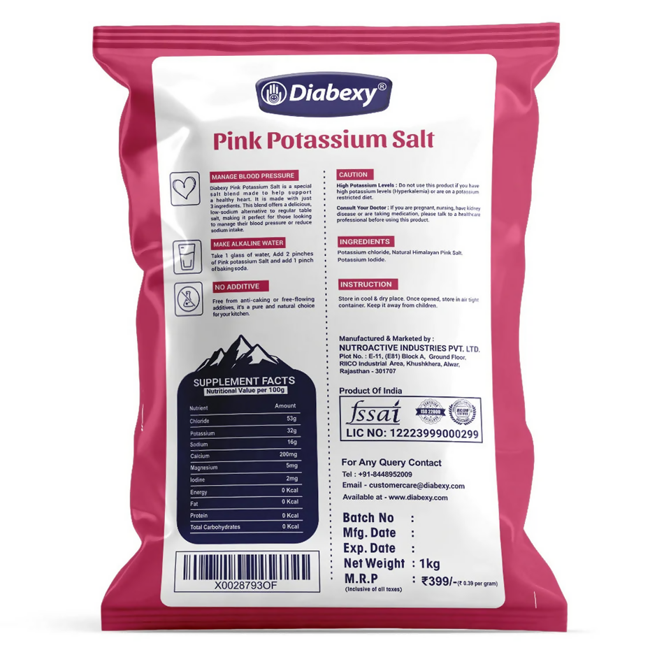 Diabexy Pink Potassium Salt - Distacart