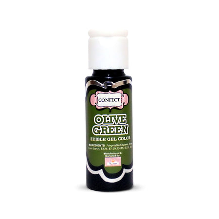 Confect Olive Green | Edible Gel Color