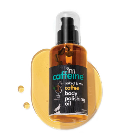 mCaffeine Raw Coffee Body Polishing Oil