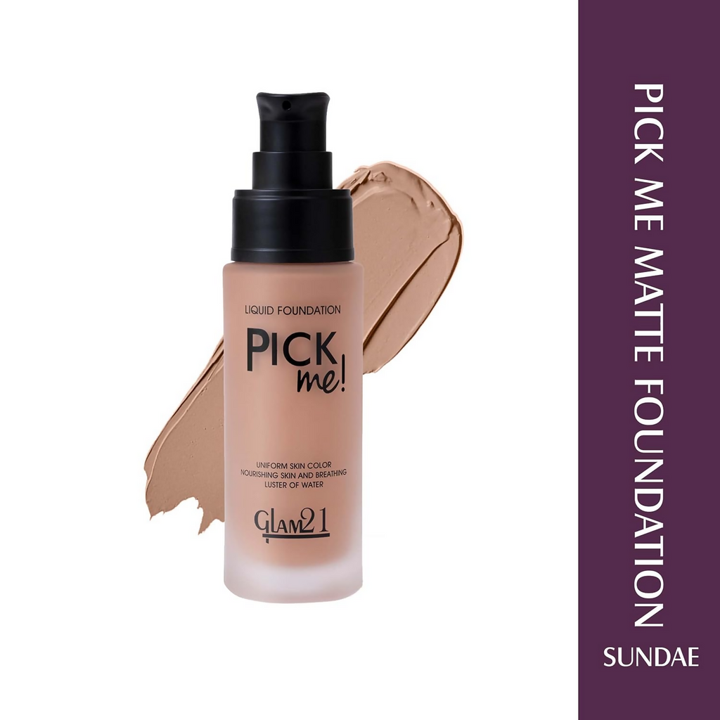 Glam21 Pick Me Matte Foundation - Sundane