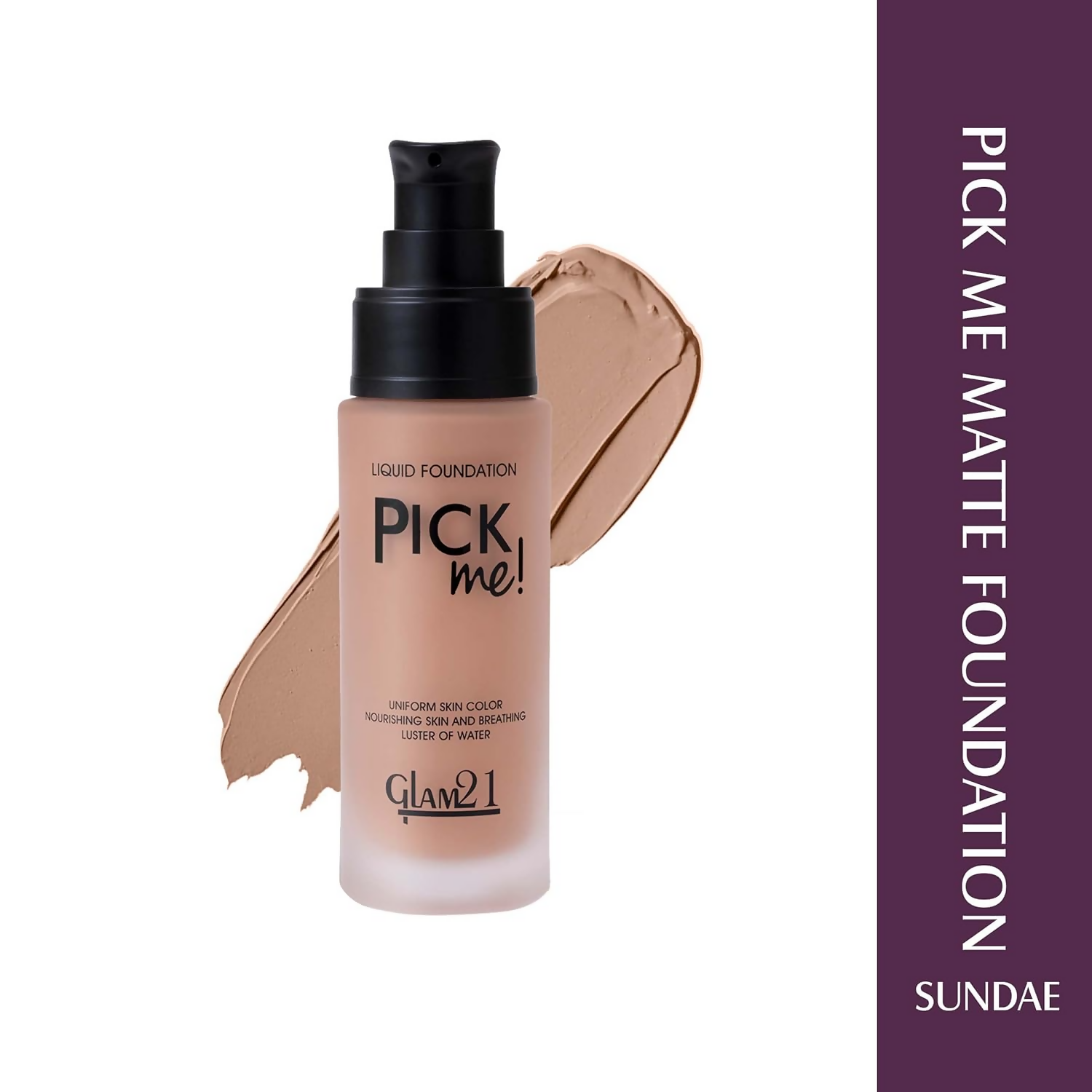 Glam21 Pick Me Matte Foundation - Sundane