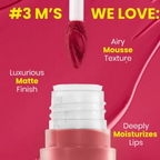 NY Bae Velvet Mousse Liquid Lipstick - Fiesty Pink 05