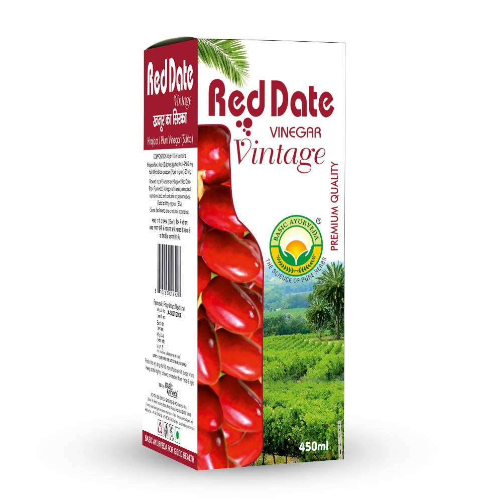 Basic Ayurveda Red Date Vinegar 450 ml