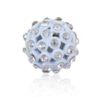 Trendoo Jewelry Gold Plated Stylish Fancyr White Studs