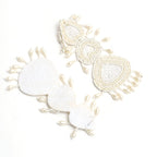 Mominos Fashion Johar Kamal Handicraft Off White Pearls Earrings - Distacart