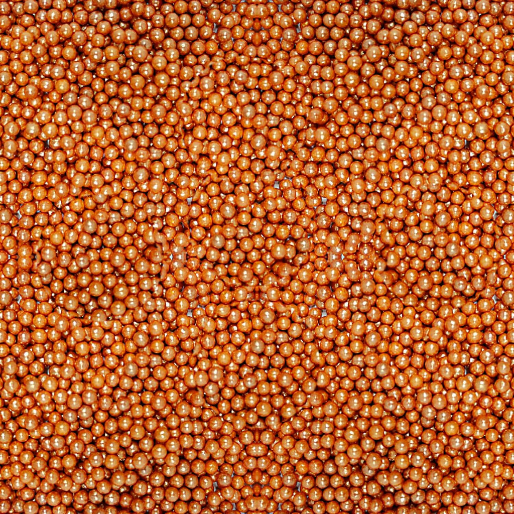 confect orange disco balls sprinkles 3 mm 120 gms