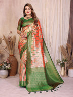 Anaita Banarasi Tissue Silk Saree - Distacart