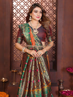Anaita Banarasi Tissue Silk Saree - Distacart