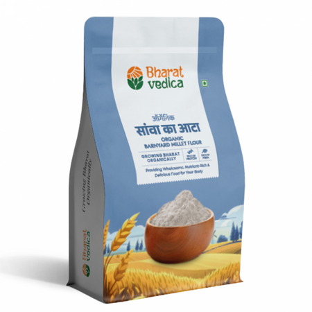 Bharat Vedica Organic Barnyard Millet Flour - Organic Sava ka Atta