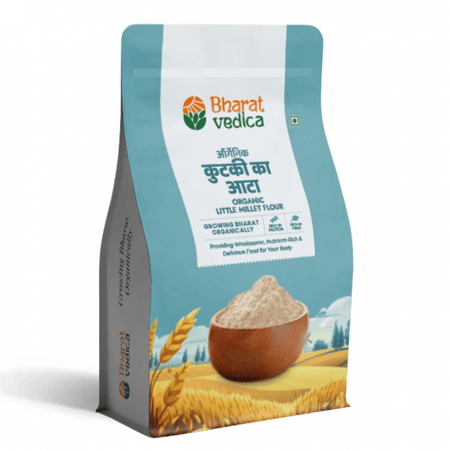 Bharat Vedica Organic Little Millet Flour - Organic kutki ka Atta