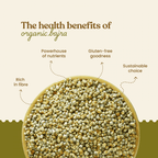 Bharat Vedica Organic Pearl Millet - Organic Bajra - Distacart