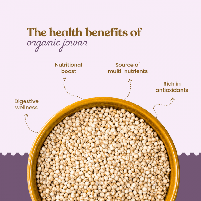 Bharat Vedica Organic Sorghum Millet - Organic Jowar