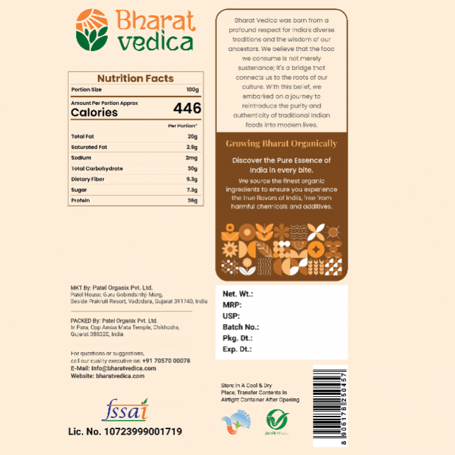 Bharat Vedica Organic Soyabean - Distacart