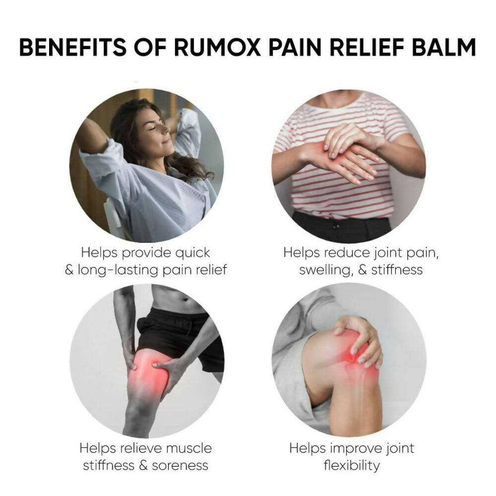 Dr. Vaidya's Rumox Pain Relief Balm - Distacart