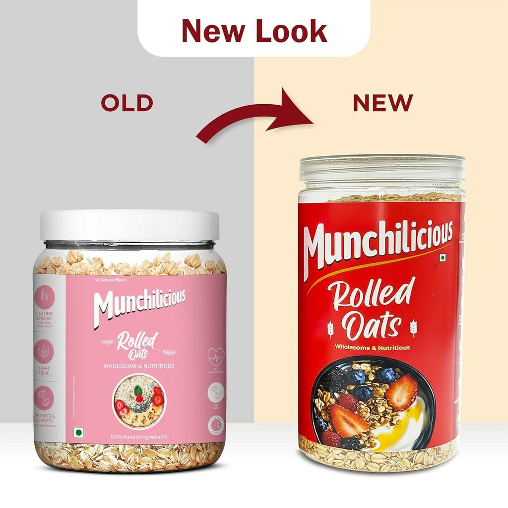 Munchilicious 100% Whole Grain Jumbo Oats