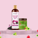Oraah Hair Care Combo (Onion Hair Oil + Hair Mask)