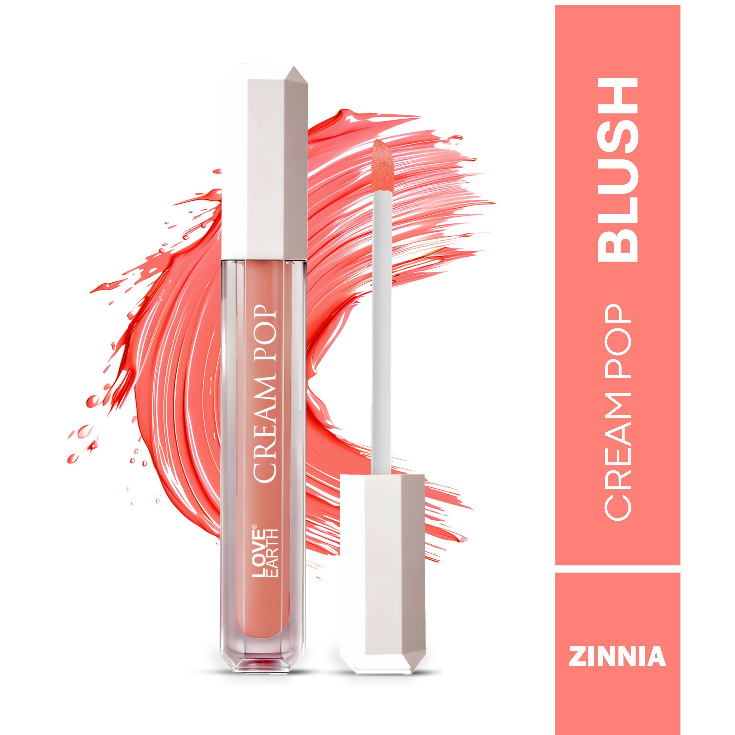 Love Earth Cream Pop Blush - Zinnia