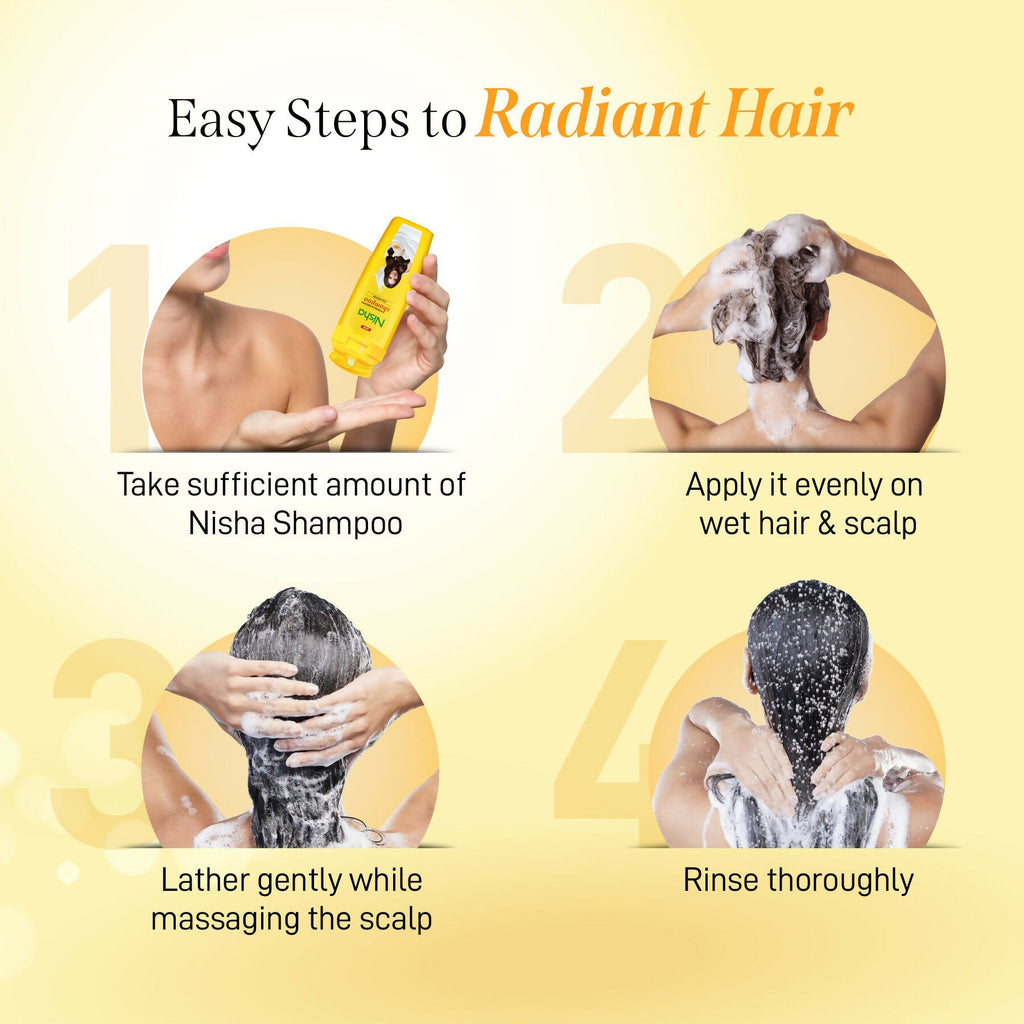 Nisha Egg Protein Shampoo For Women & Men - Distacart
