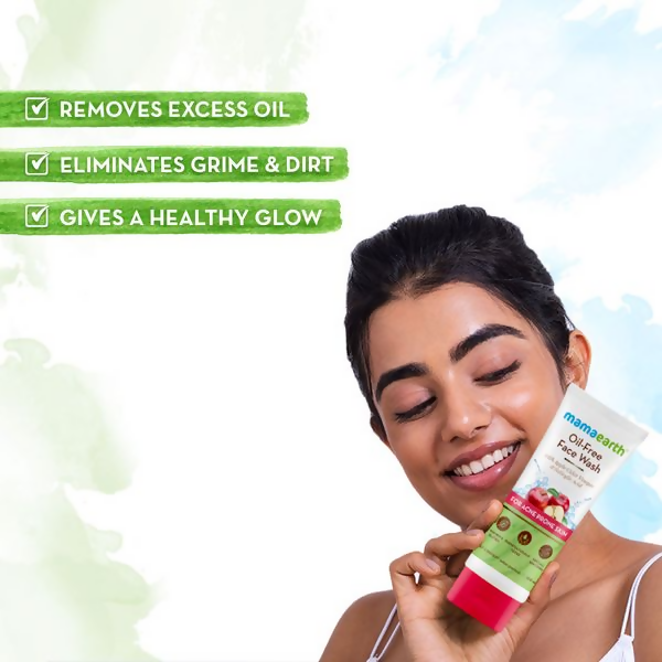 Mamaearth Oil-Free Face Wash with Apple Cider Vinegar & Salicylic Acid - Distacart