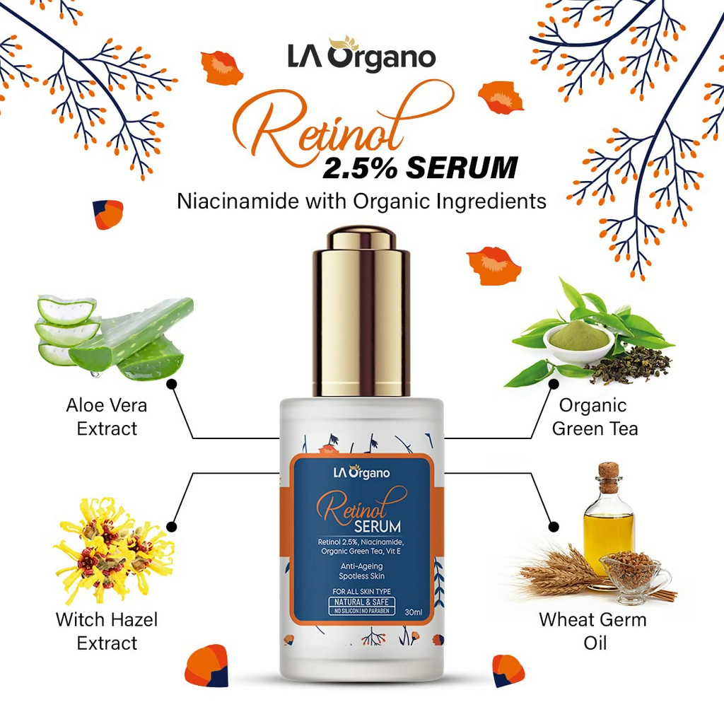 LA Organo 2.5% Retinol Face Serum