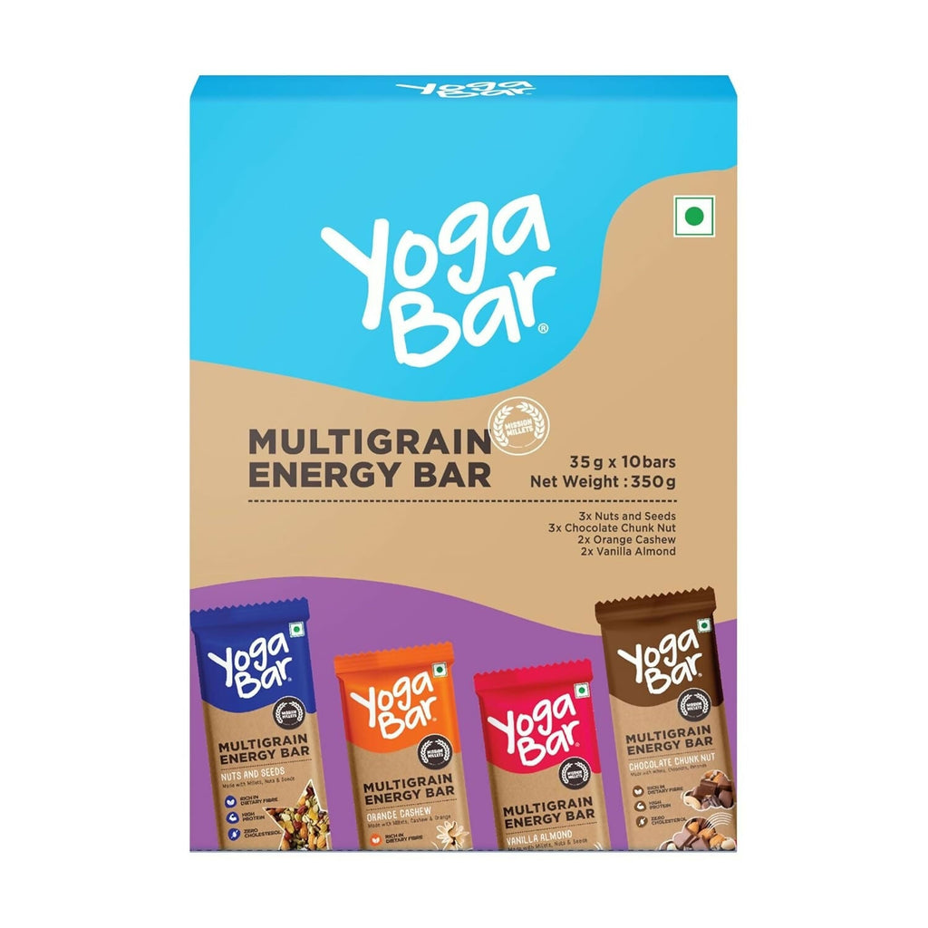 Yoga Bar Multigrain Energy Bar Combo - Distacart