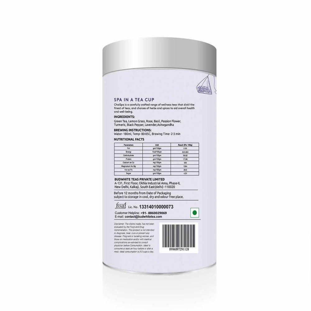 Chai Spa Ananda Green Tea - Distacart