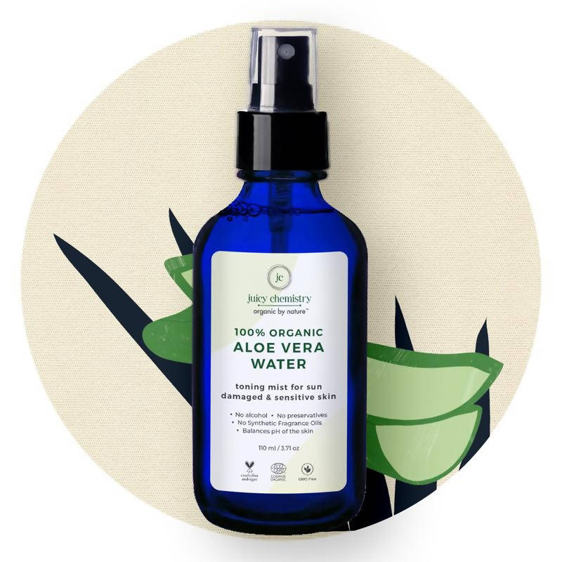 Juicy Chemistry Aloe Vera Water Toner for Sensitive Skin