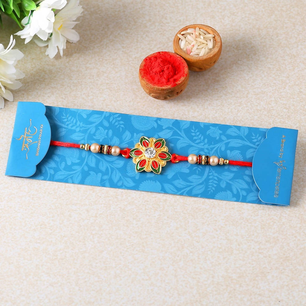 Meenakari Rakhi and Cadbury Temptations Online
